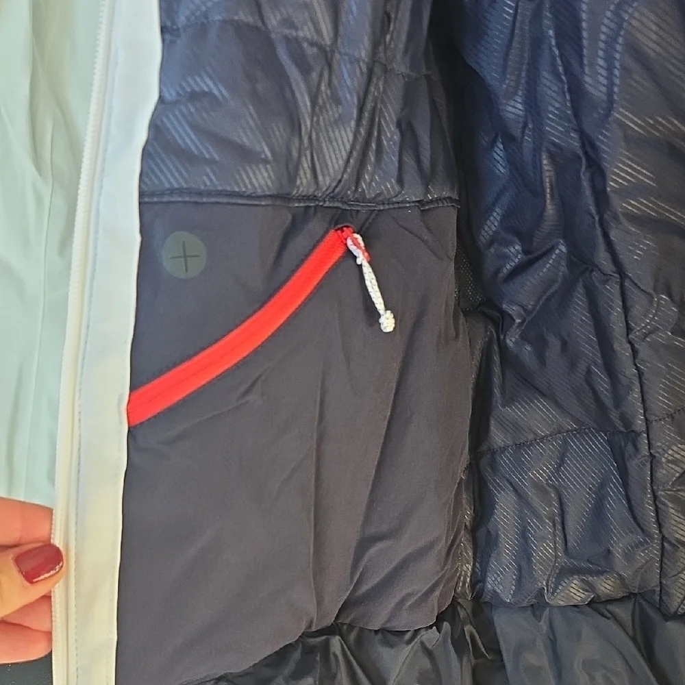 Salomon Brillant Damen Detachable Hooded Ski Jacket Sz S - Picture 6 of 10